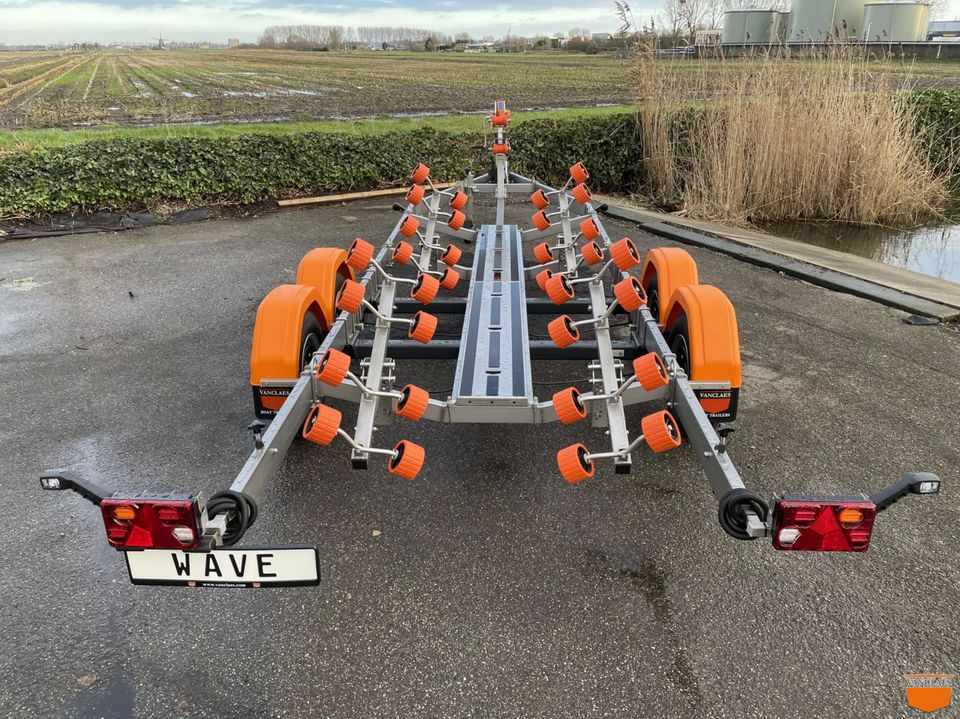 Vanclaes Trailer Excelleron Wave 2000 -13"- 600 gebremst 2 Achsen