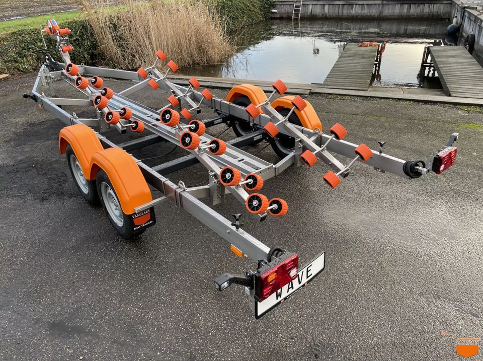 Vanclaes Trailer Excelleron Wave 2000 -13"- 600 gebremst 2 Achsen